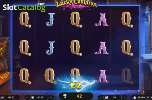 Скрин3. Lucky Cauldron (Spinoro) слот