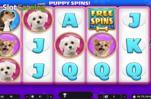 Скрин2. Puppy Spins слот