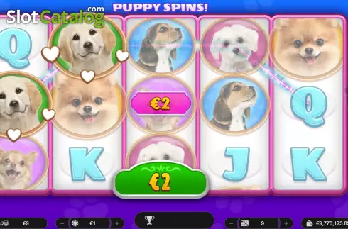 Скрин3. Puppy Spins слот