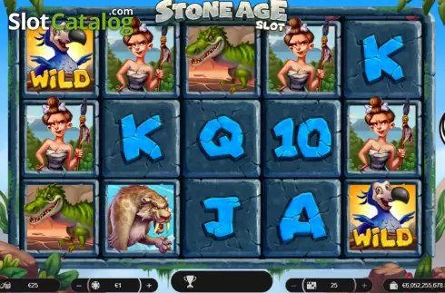 Скрин2. Stone Age (Spinoro) слот