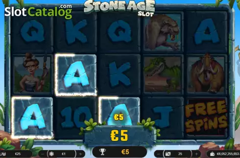 Скрин3. Stone Age (Spinoro) слот