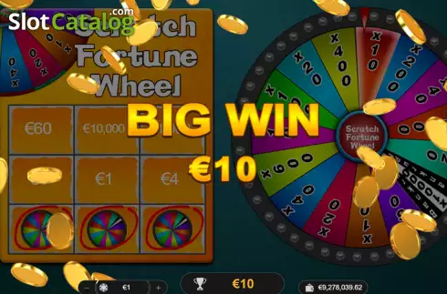 Скрин3. Fortune Wheel Scratch слот