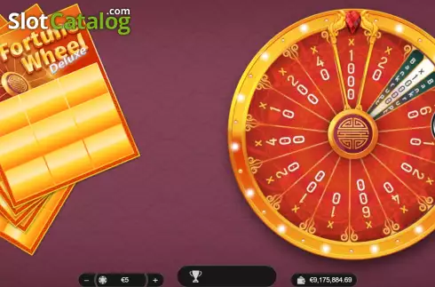 Скрин2. Fortune Wheel Deluxe слот