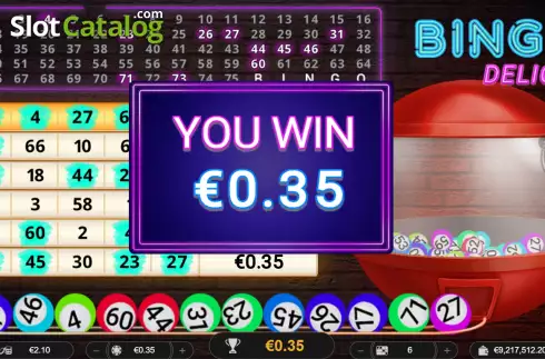 Скрин3. Delight Bingo слот