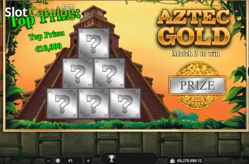 Скрин2. Aztec Gold (Spinoro) слот