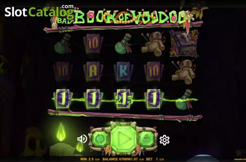 Скрин3. Big Bad Book of Voodoo слот