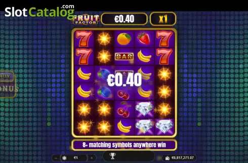 Скрин3. Fruit Factor слот