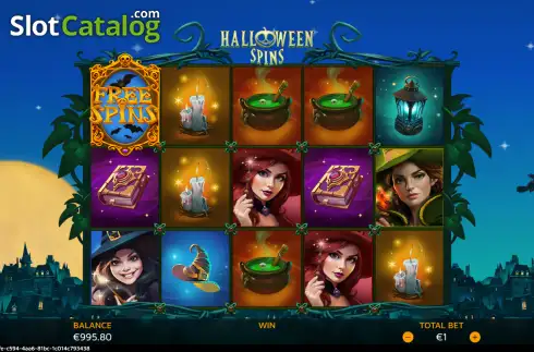 Скрин2. Halloween Spins слот