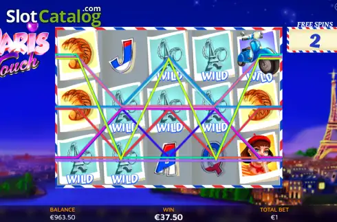Скрин3. Paris Touch слот