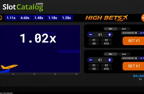 Скрин2. High Bets слот