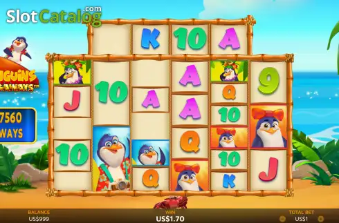 Скрин3. Penguins Megaways слот