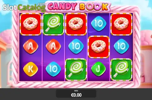 Скрин2. Candy Book слот