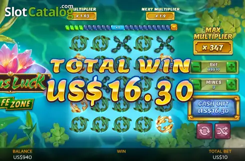 Скрин3. Lotus Luck Safe Zone слот
