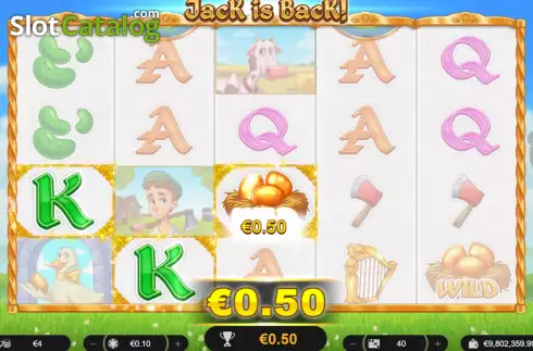 Скрин3. Jack is Back слот