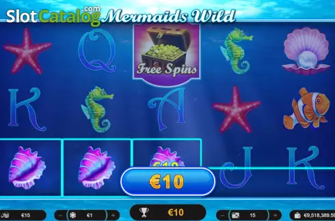 Скрин3. Mermaid's Wild слот