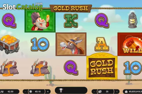 Скрин2. Gold Rush (Spinoro) слот