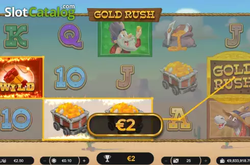 Скрин3. Gold Rush (Spinoro) слот