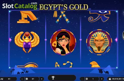 Скрин2. Egypt's Gold слот