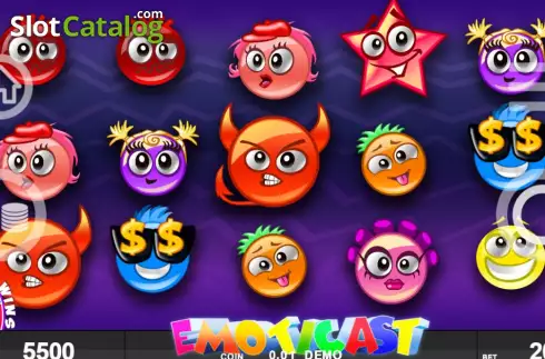 Скрин2. Emoticast слот