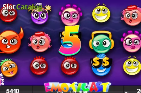 Скрин3. Emoticast слот
