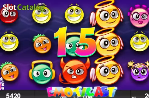 Скрин4. Emoticast слот