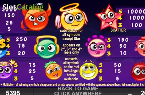 Скрин6. Emoticast слот