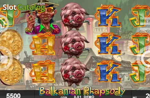 Скрин2. Balkanian Rhapsody слот