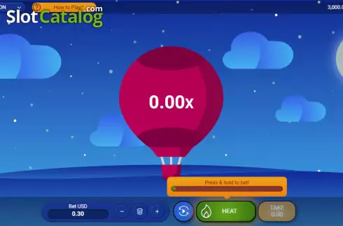 Скрин2. Balloon (Spribe) слот