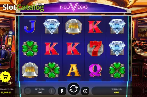 Скрин2. Neo Vegas (Spribe) слот