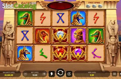 Скрин2. Gates of Egypt слот