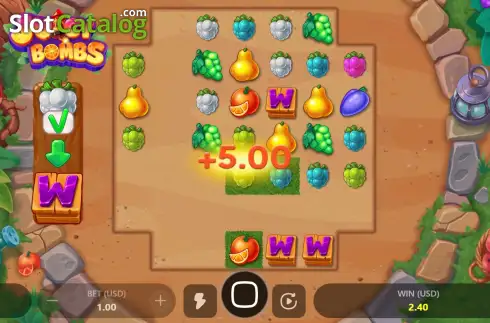 Скрин3. Juicy Bombs слот