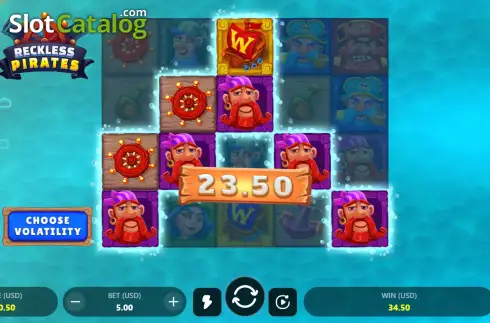 Скрин3. Reckless Pirates слот