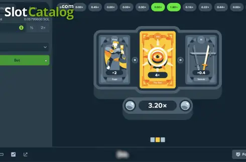 Скрин3. Tarot (Stake Originals) слот