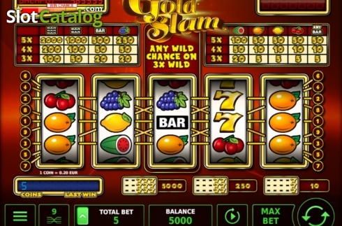 Скрин2. Gold Slam слот