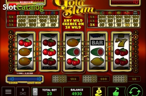 Скрин3. Gold Slam слот