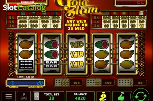 Скрин5. Gold Slam слот