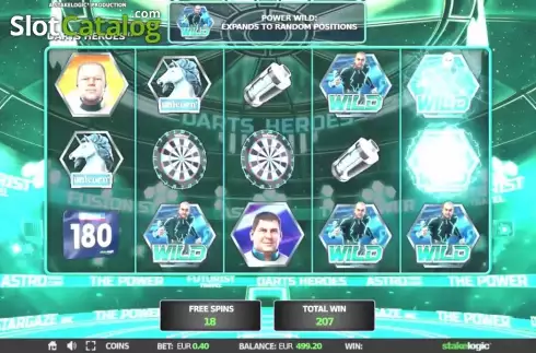 Скрин4. Darts Heroes слот