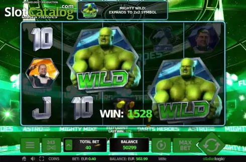 Скрин6. Darts Heroes слот