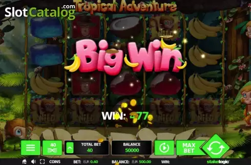 Скрин4. Tropical Adventure слот