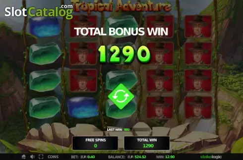 Скрин9. Tropical Adventure слот
