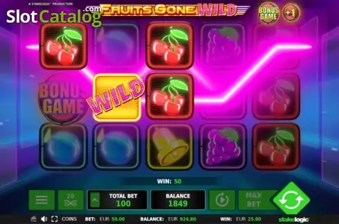 Скрин6. Fruits Gone Wild слот