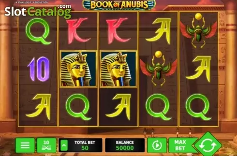 Скрин2. Book of Anubis слот