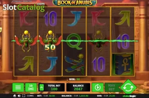 Скрин4. Book of Anubis слот