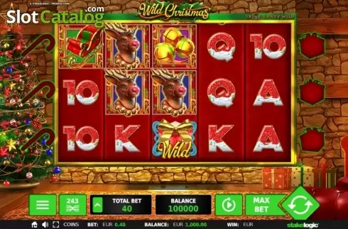 Скрин2. Wild Christmas (StakeLogic) слот
