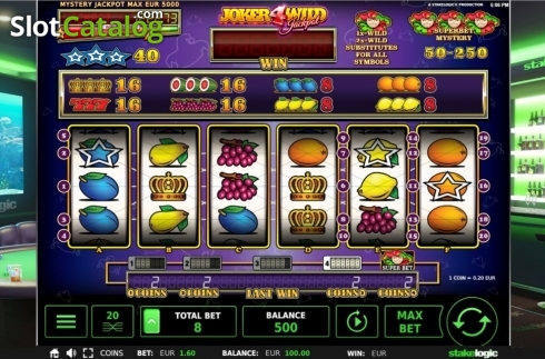 Скрин3. Joker 4 Wild слот