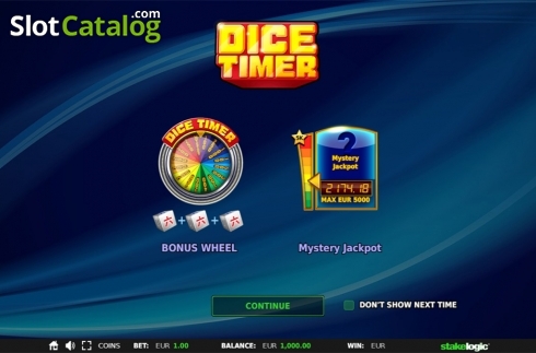 Скрин2. Dice Timer слот
