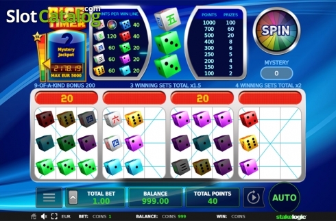 Скрин3. Dice Timer слот