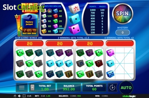 Скрин5. Dice Timer слот