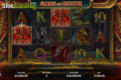 Скрин5. Gods of Death слот