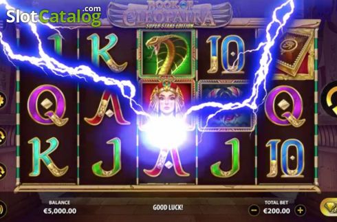 Скрин3. Book of Cleopatra Super Stake Edition слот